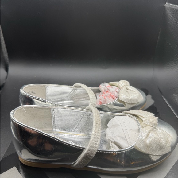 Nina Silver Kids Ballet Flats - Picture 3 of 5